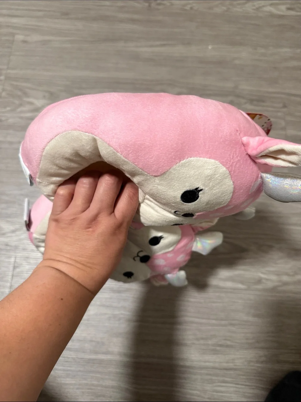 Squishmallows Girls Slippers Size 2/3 NEW WITH TAGS